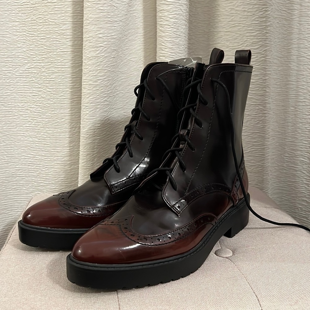 H&M brown ombré boots. Size 9.5.